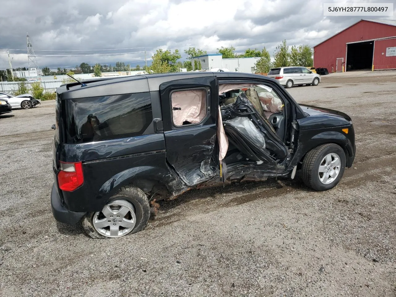 2007 Honda Element Ex VIN: 5J6YH28777L800497 Lot: 72812094