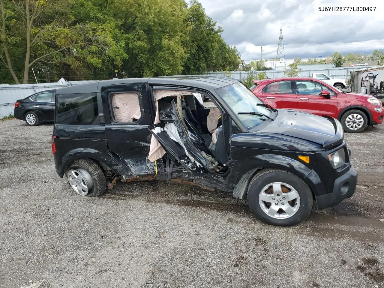 2007 Honda Element Ex VIN: 5J6YH28777L800497 Lot: 72812094