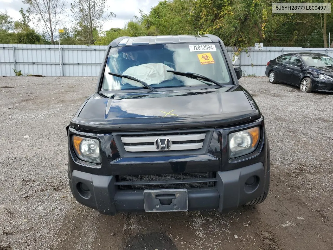 2007 Honda Element Ex VIN: 5J6YH28777L800497 Lot: 72812094