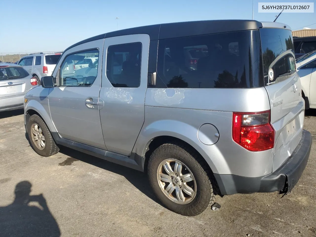 2007 Honda Element Ex VIN: 5J6YH28737L012607 Lot: 74031714