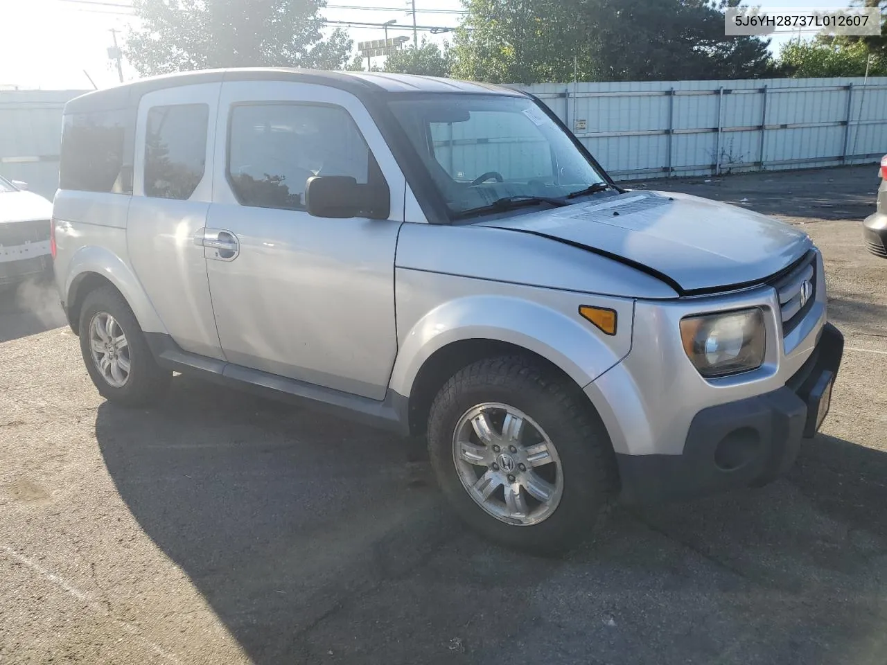 2007 Honda Element Ex VIN: 5J6YH28737L012607 Lot: 74031714