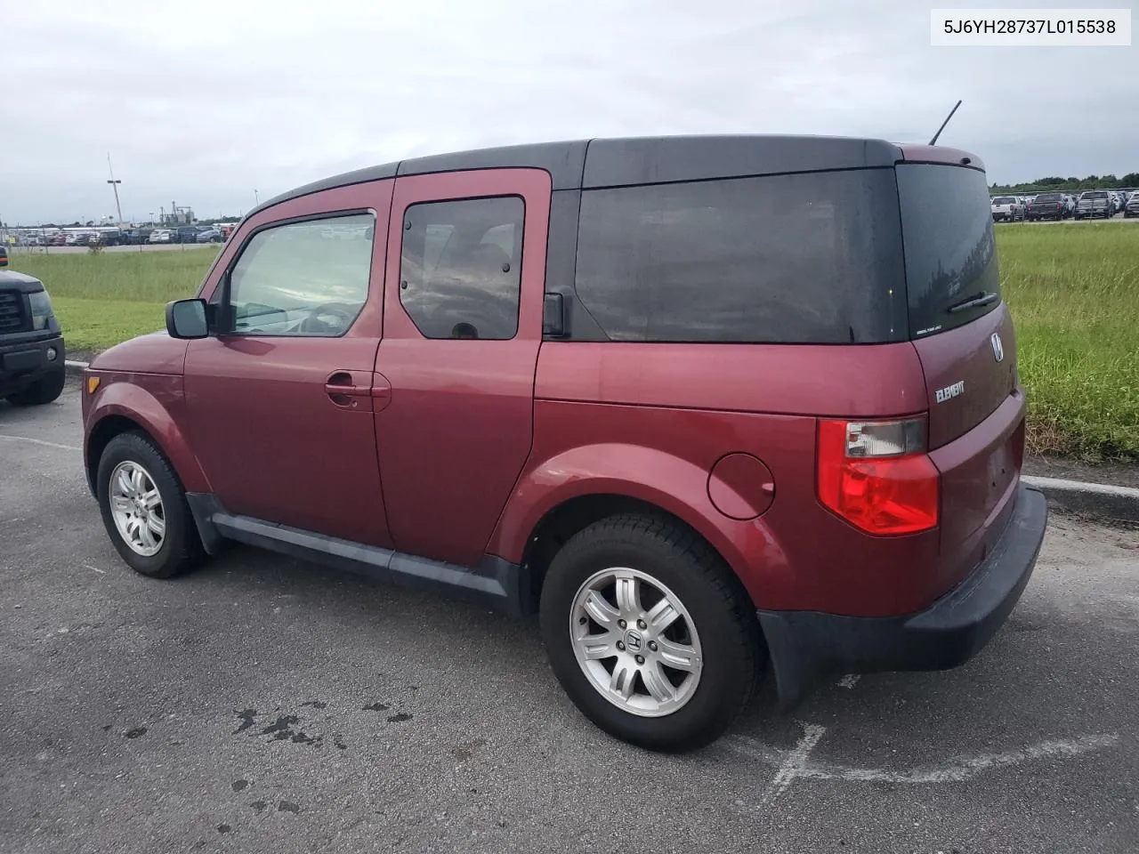 2007 Honda Element Ex VIN: 5J6YH28737L015538 Lot: 74193934