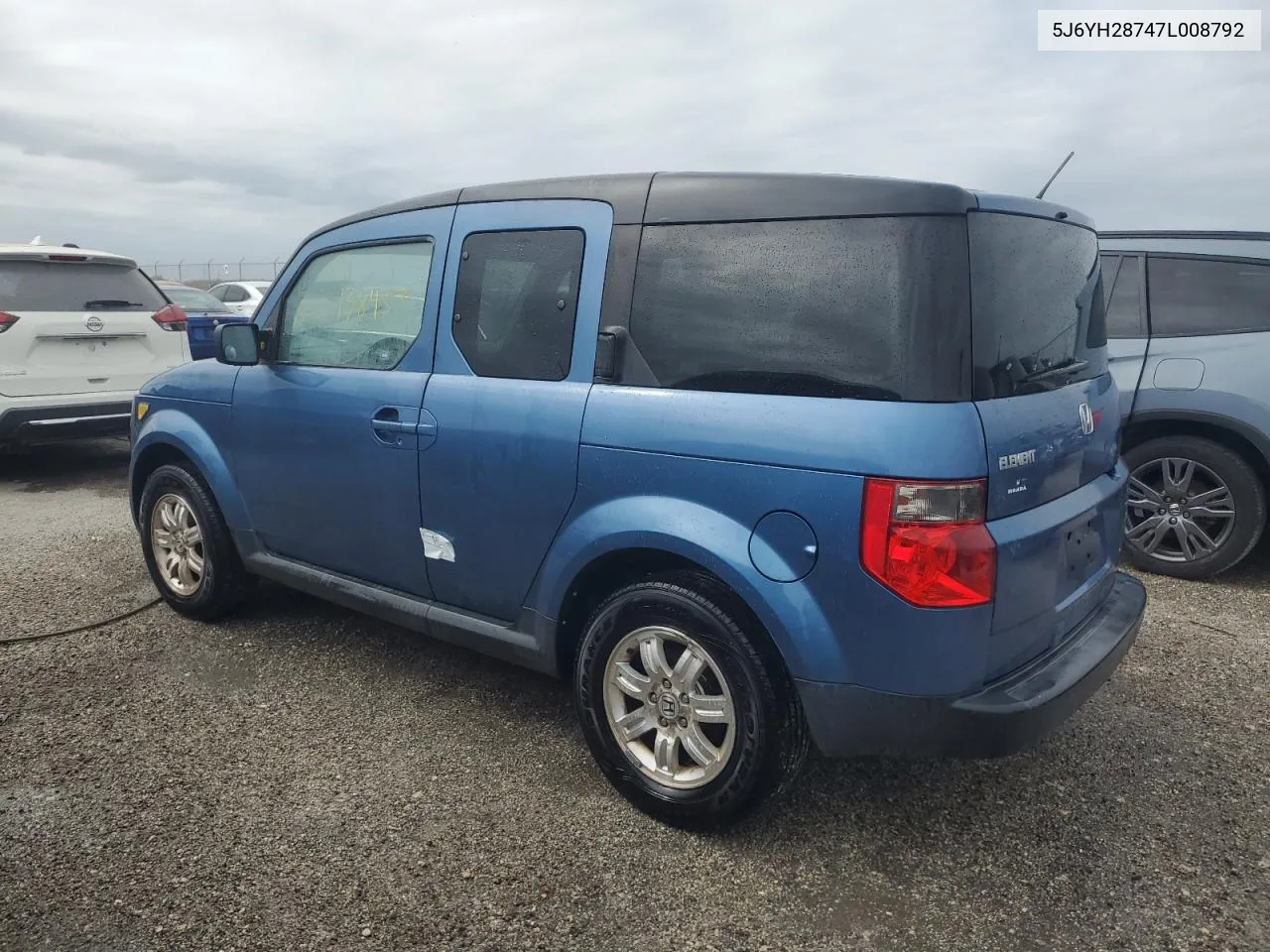 2007 Honda Element Ex VIN: 5J6YH28747L008792 Lot: 74538484