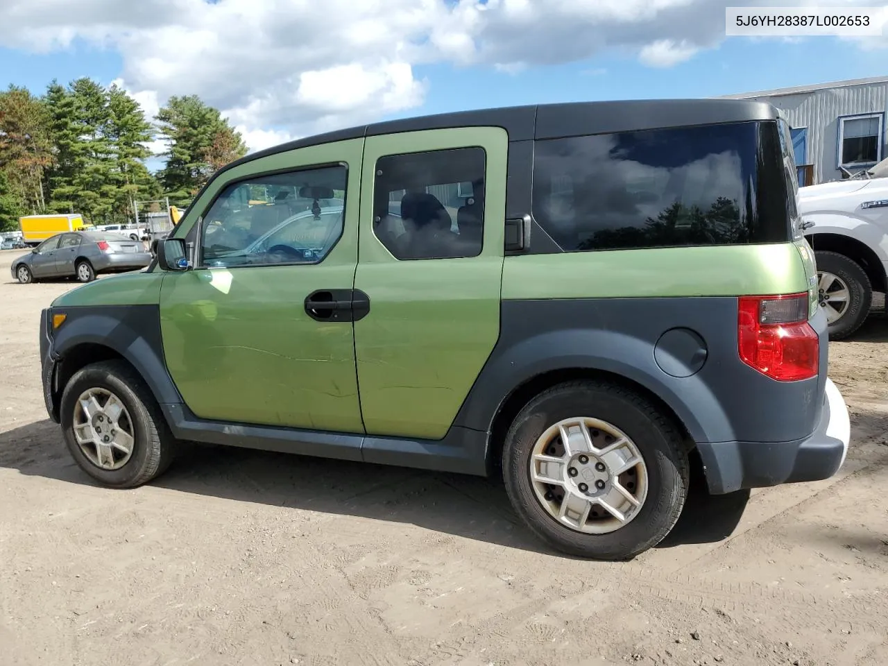 2007 Honda Element Lx VIN: 5J6YH28387L002653 Lot: 74551834