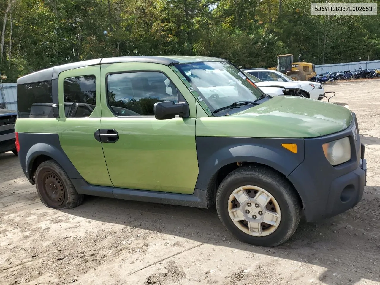 2007 Honda Element Lx VIN: 5J6YH28387L002653 Lot: 74551834