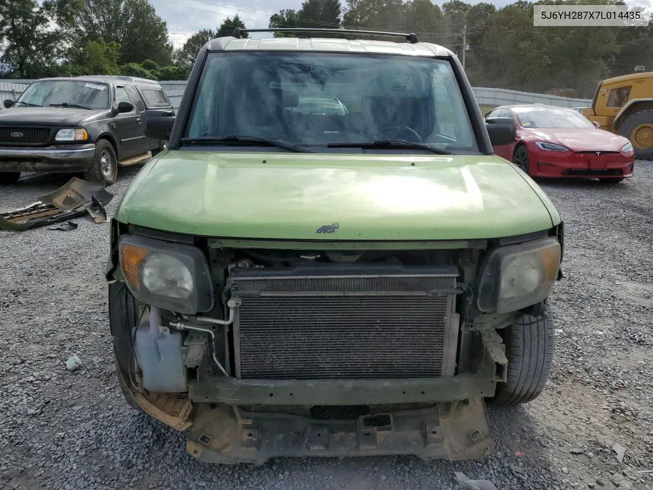 2007 Honda Element Ex VIN: 5J6YH287X7L014435 Lot: 75097404