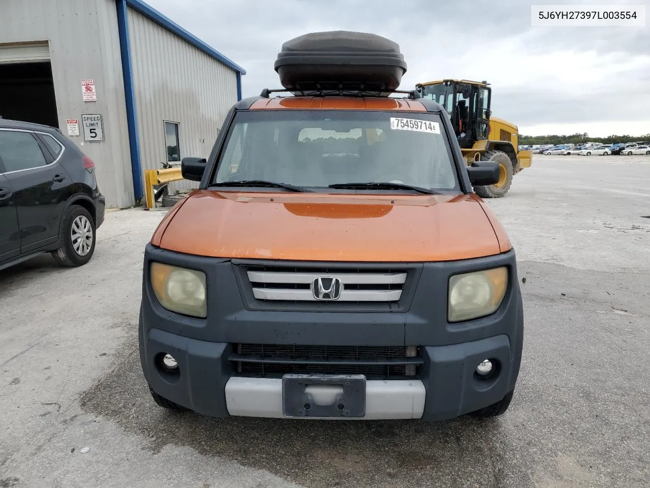 2007 Honda Element Lx VIN: 5J6YH27397L003554 Lot: 75459714