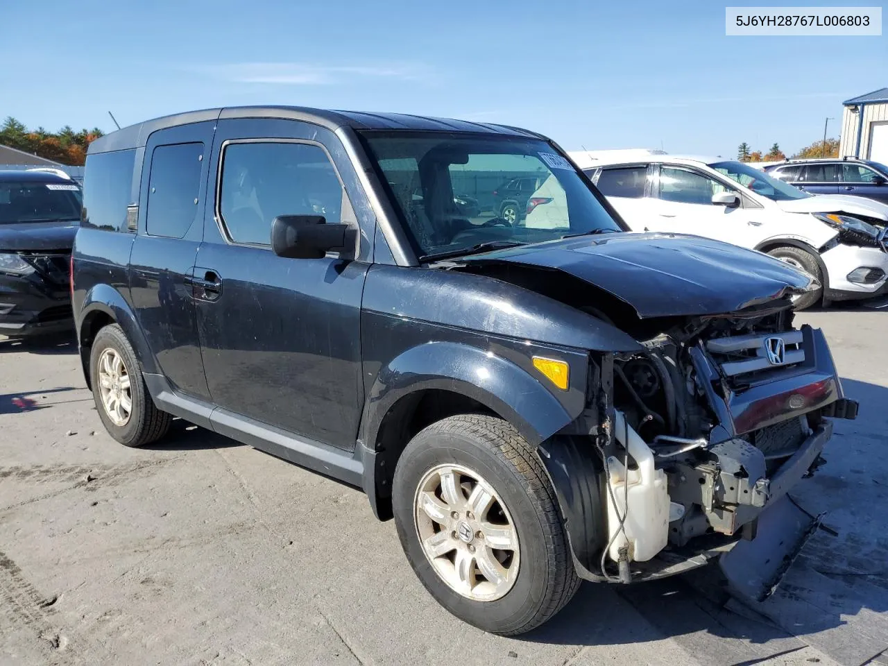 2007 Honda Element Ex VIN: 5J6YH28767L006803 Lot: 76634724