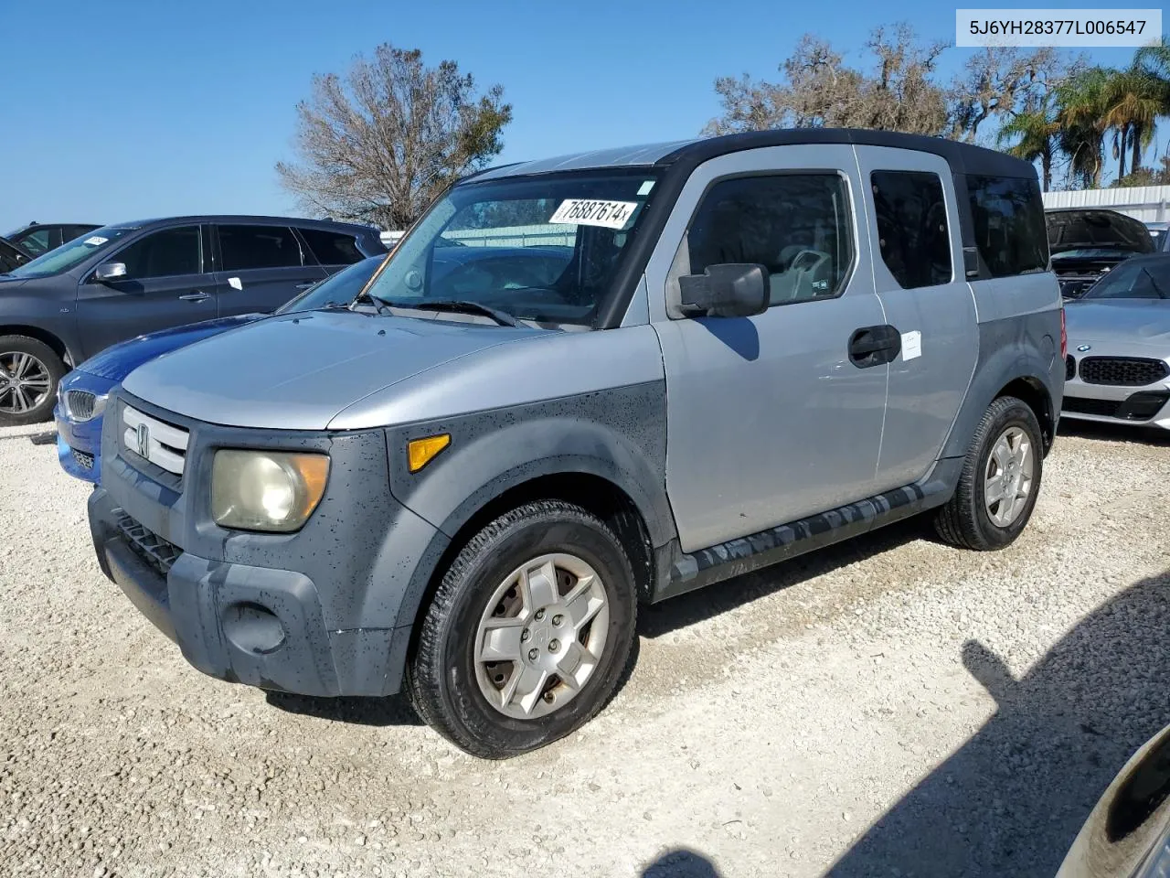 5J6YH28377L006547 2007 Honda Element Lx