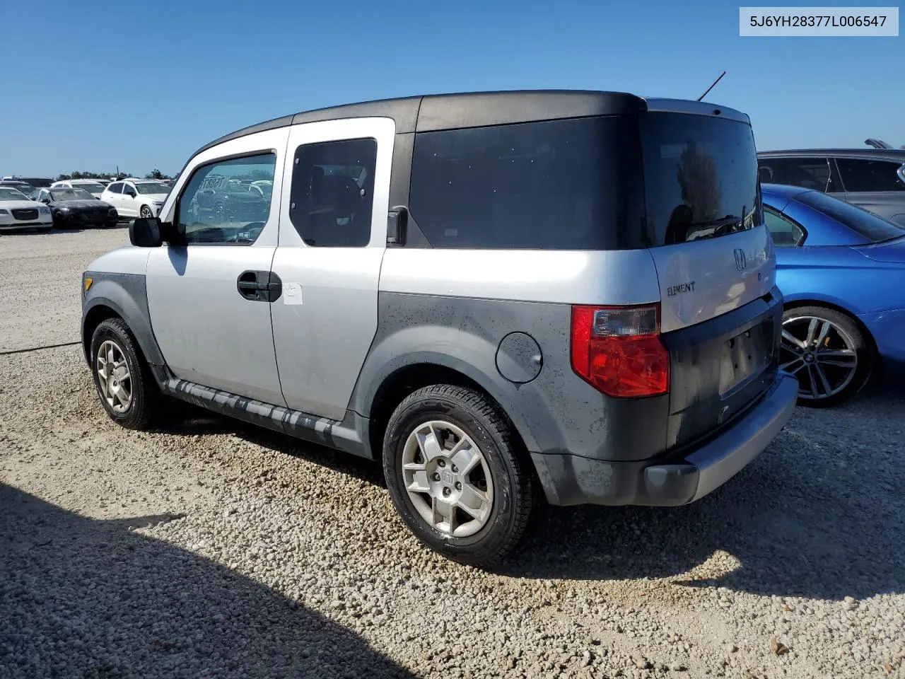 5J6YH28377L006547 2007 Honda Element Lx