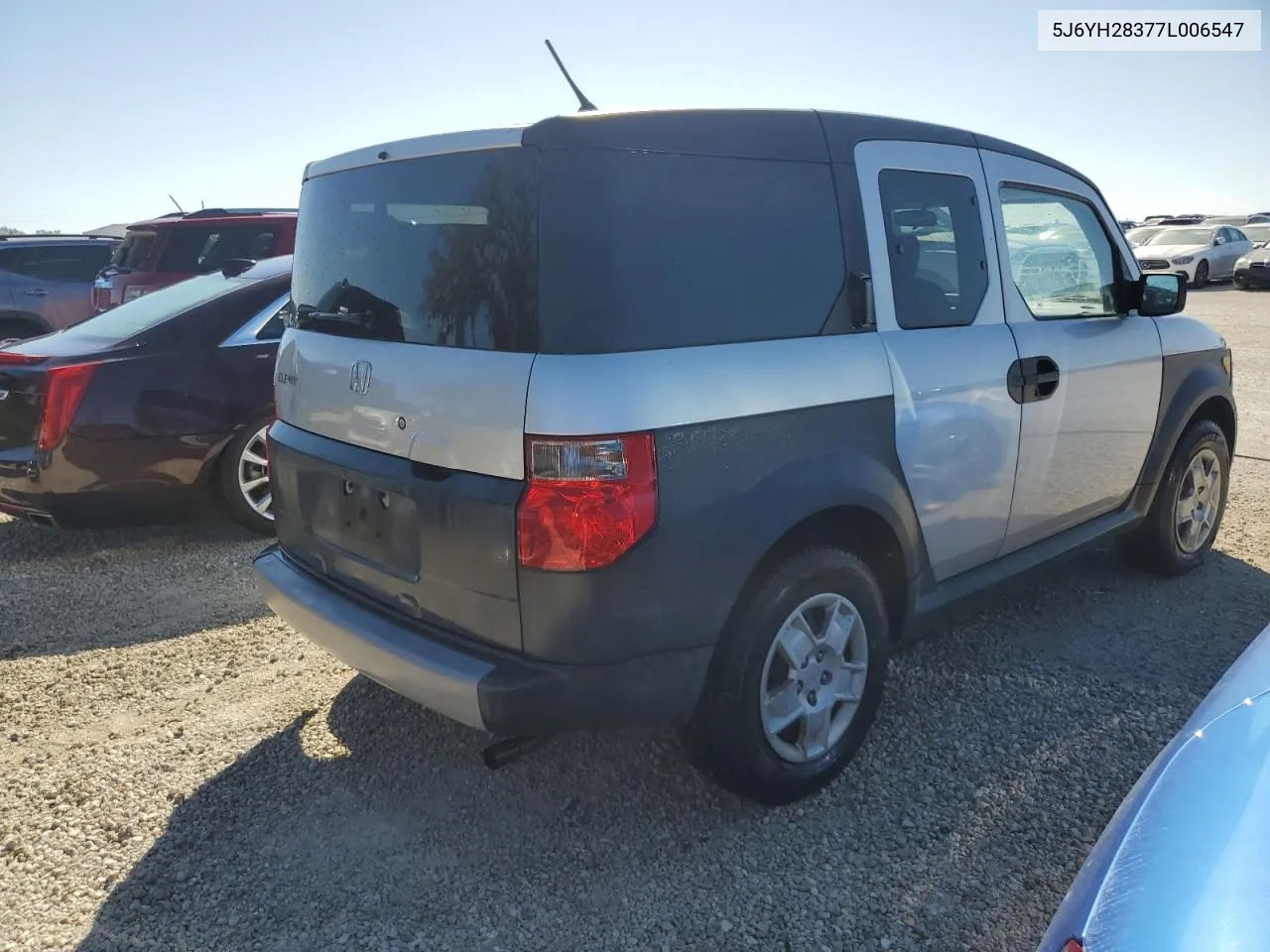 5J6YH28377L006547 2007 Honda Element Lx