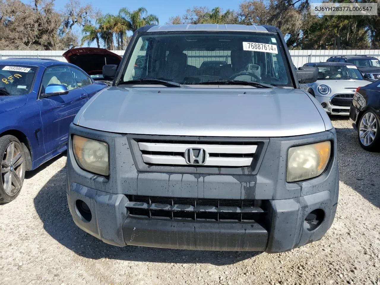 5J6YH28377L006547 2007 Honda Element Lx