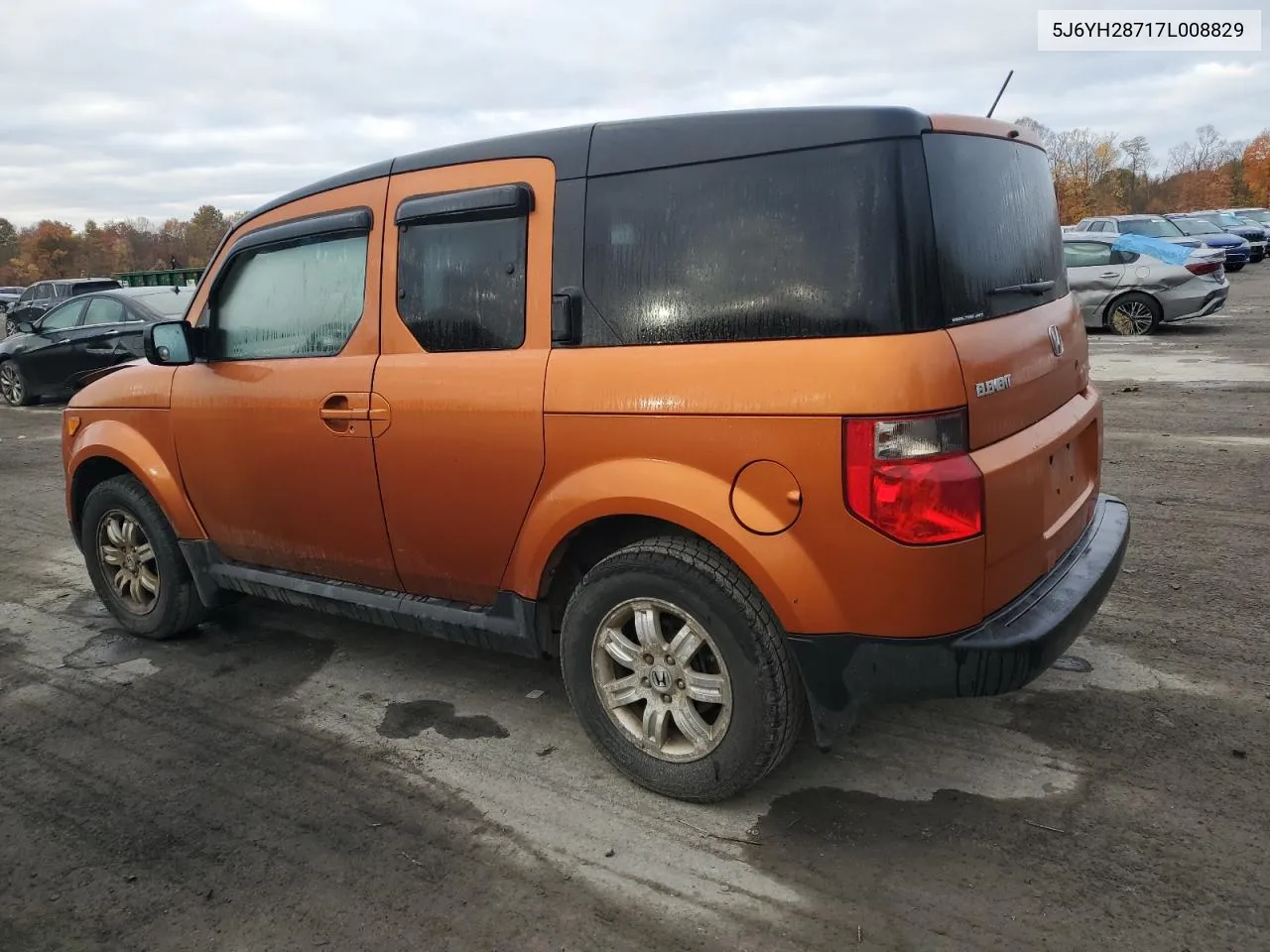 2007 Honda Element Ex VIN: 5J6YH28717L008829 Lot: 77643864