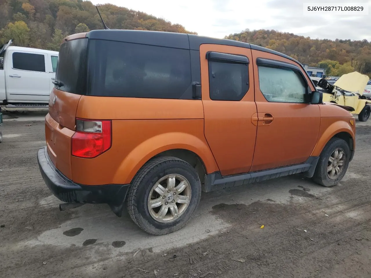 2007 Honda Element Ex VIN: 5J6YH28717L008829 Lot: 77643864