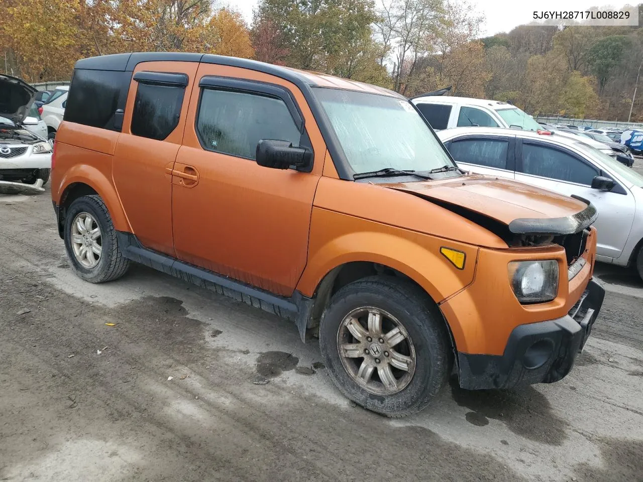 2007 Honda Element Ex VIN: 5J6YH28717L008829 Lot: 77643864