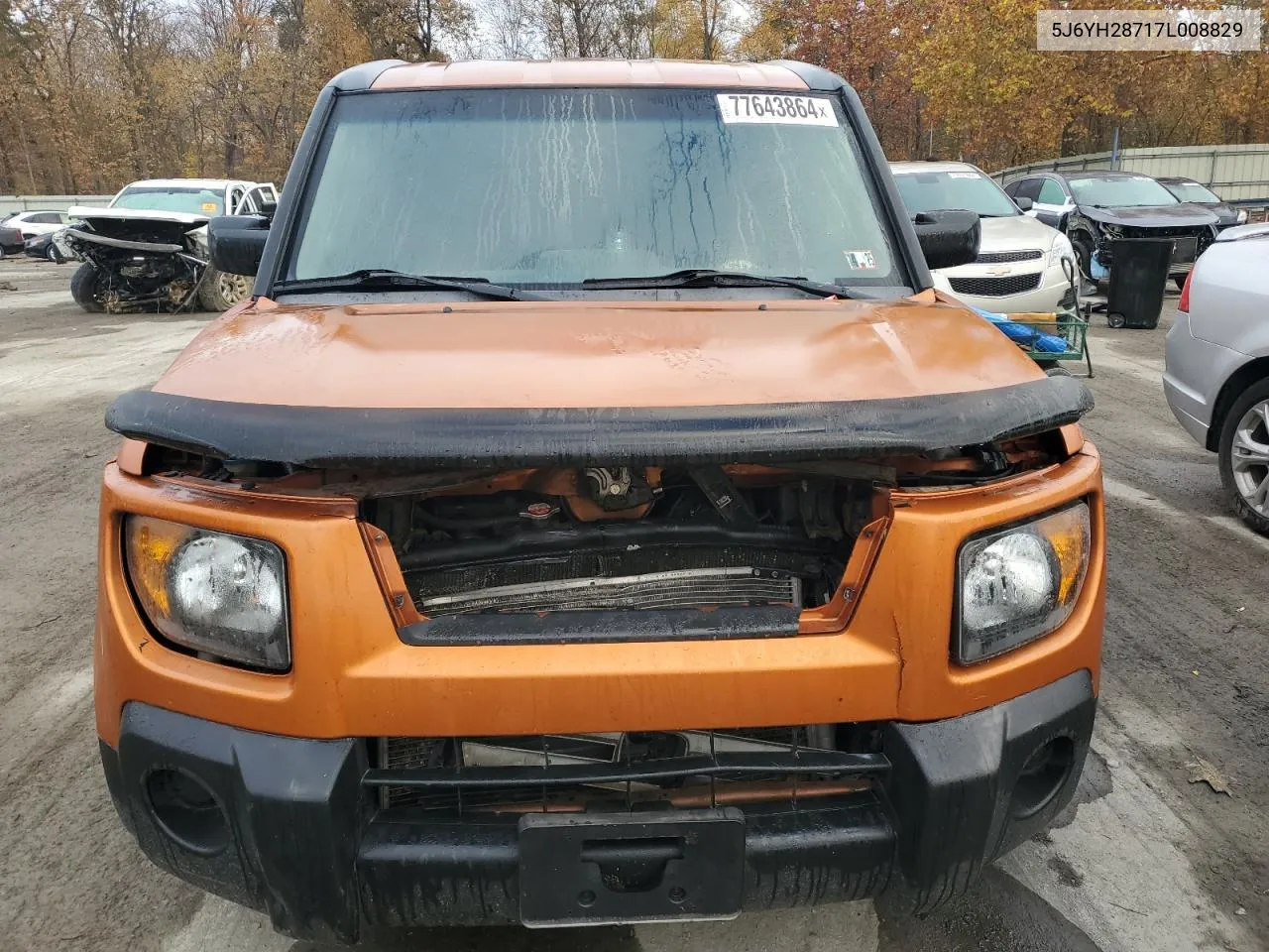 2007 Honda Element Ex VIN: 5J6YH28717L008829 Lot: 77643864