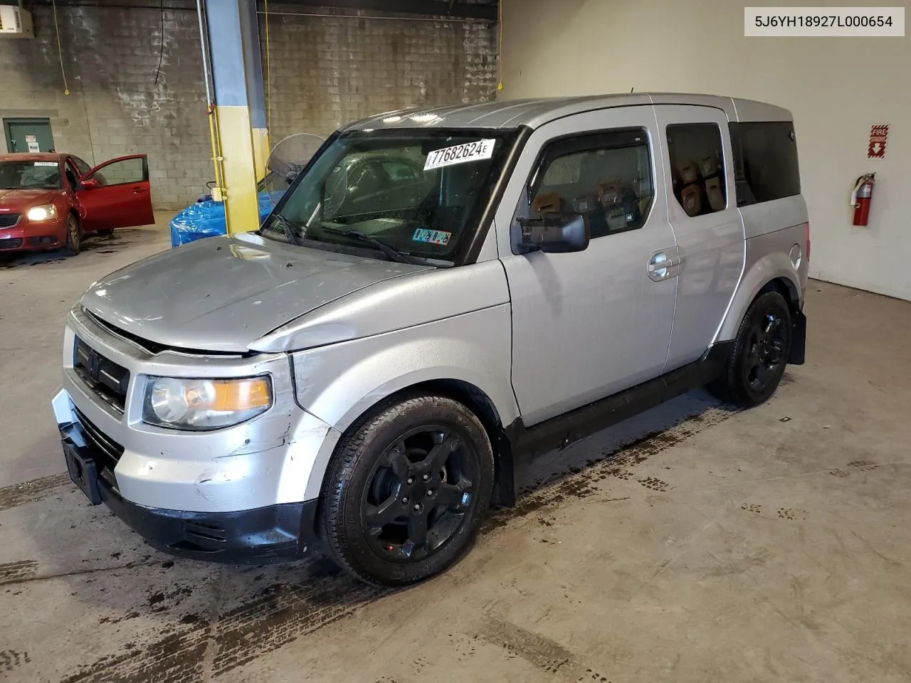 2007 Honda Element Sc VIN: 5J6YH18927L000654 Lot: 77682624