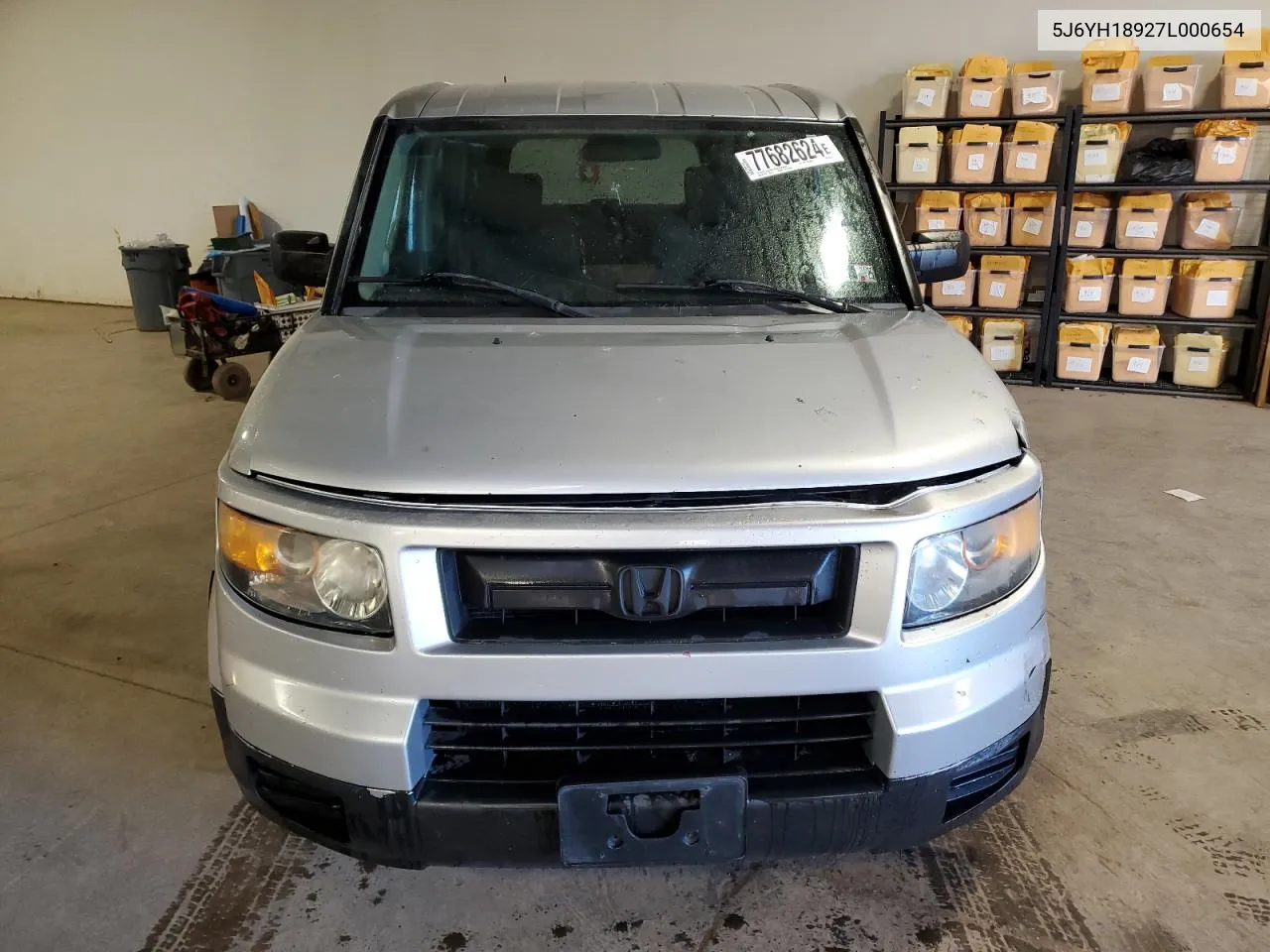 2007 Honda Element Sc VIN: 5J6YH18927L000654 Lot: 77682624