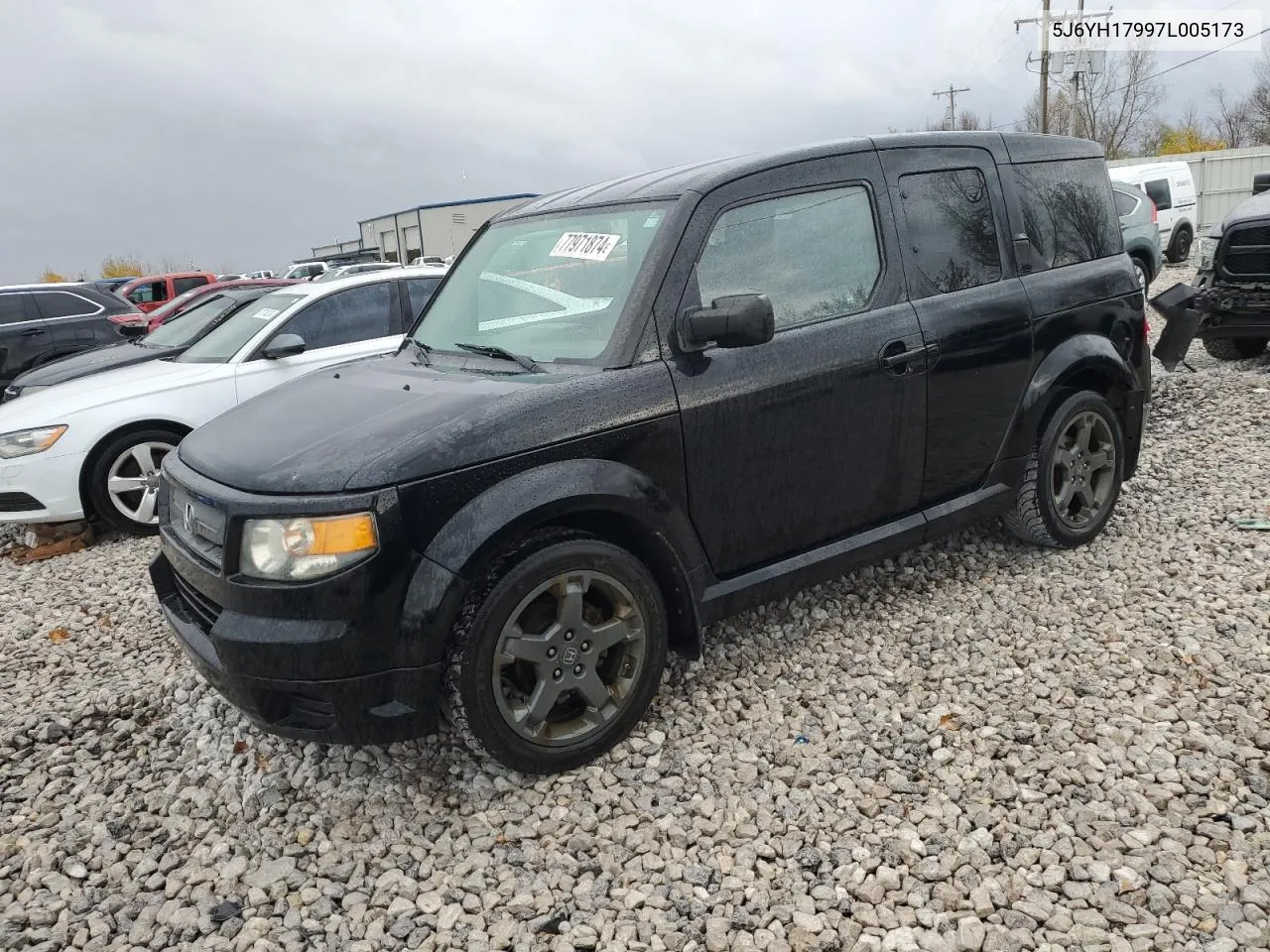 2007 Honda Element Sc VIN: 5J6YH17997L005173 Lot: 77971874