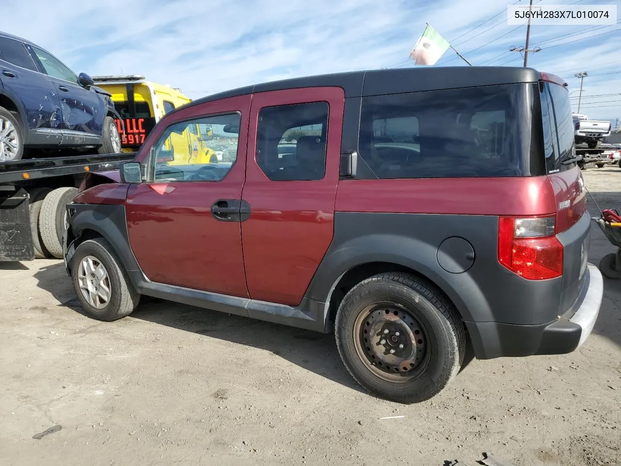 2007 Honda Element Lx VIN: 5J6YH283X7L010074 Lot: 78700774