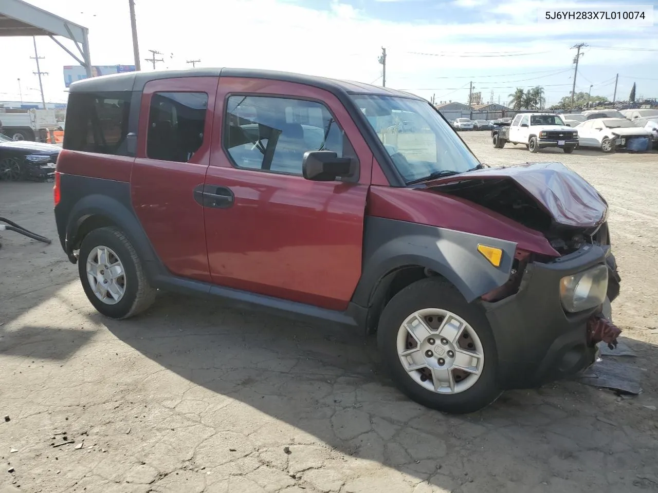 2007 Honda Element Lx VIN: 5J6YH283X7L010074 Lot: 78700774