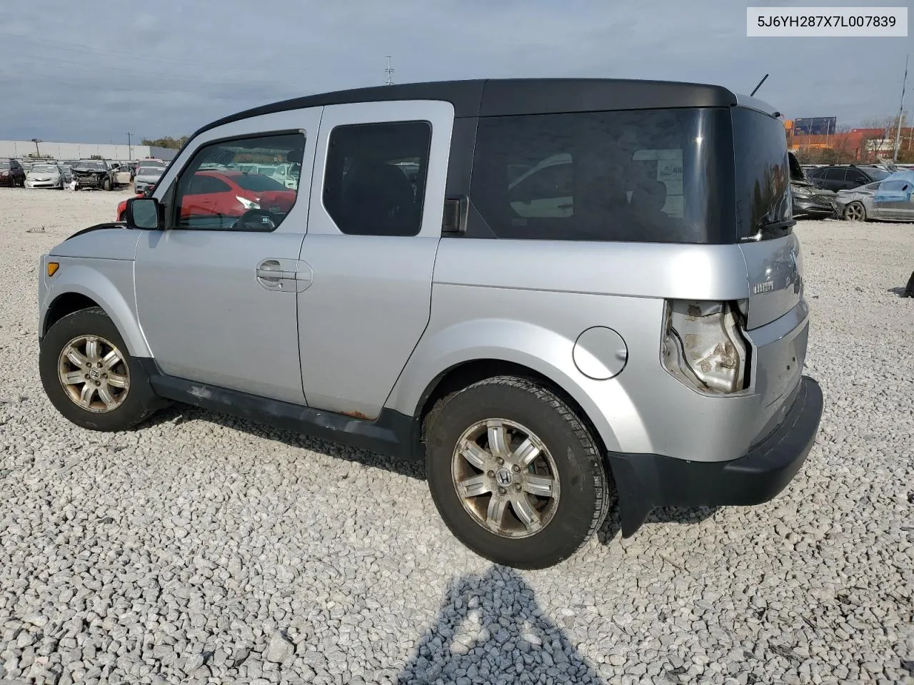 2007 Honda Element Ex VIN: 5J6YH287X7L007839 Lot: 78714994