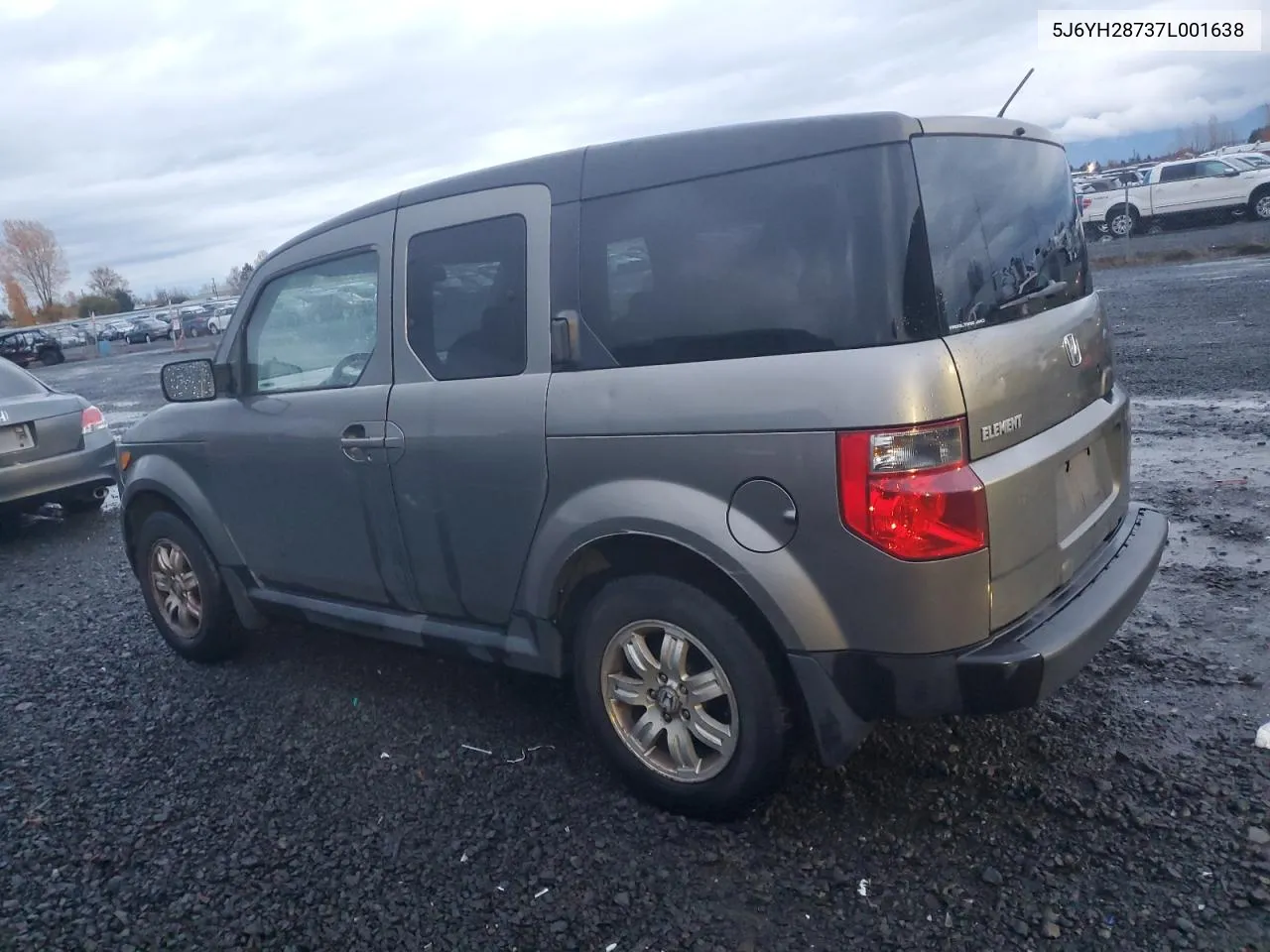 2007 Honda Element Ex VIN: 5J6YH28737L001638 Lot: 80258714