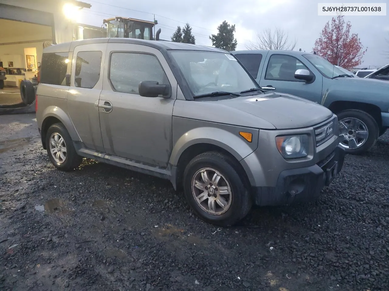 2007 Honda Element Ex VIN: 5J6YH28737L001638 Lot: 80258714