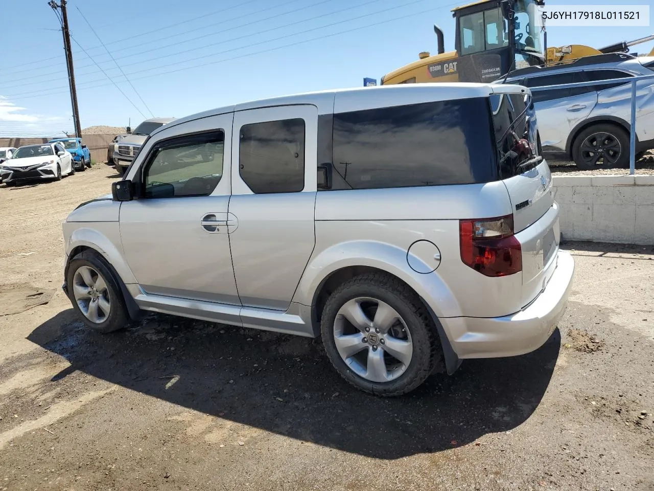 2008 Honda Element Sc VIN: 5J6YH17918L011521 Lot: 58671074