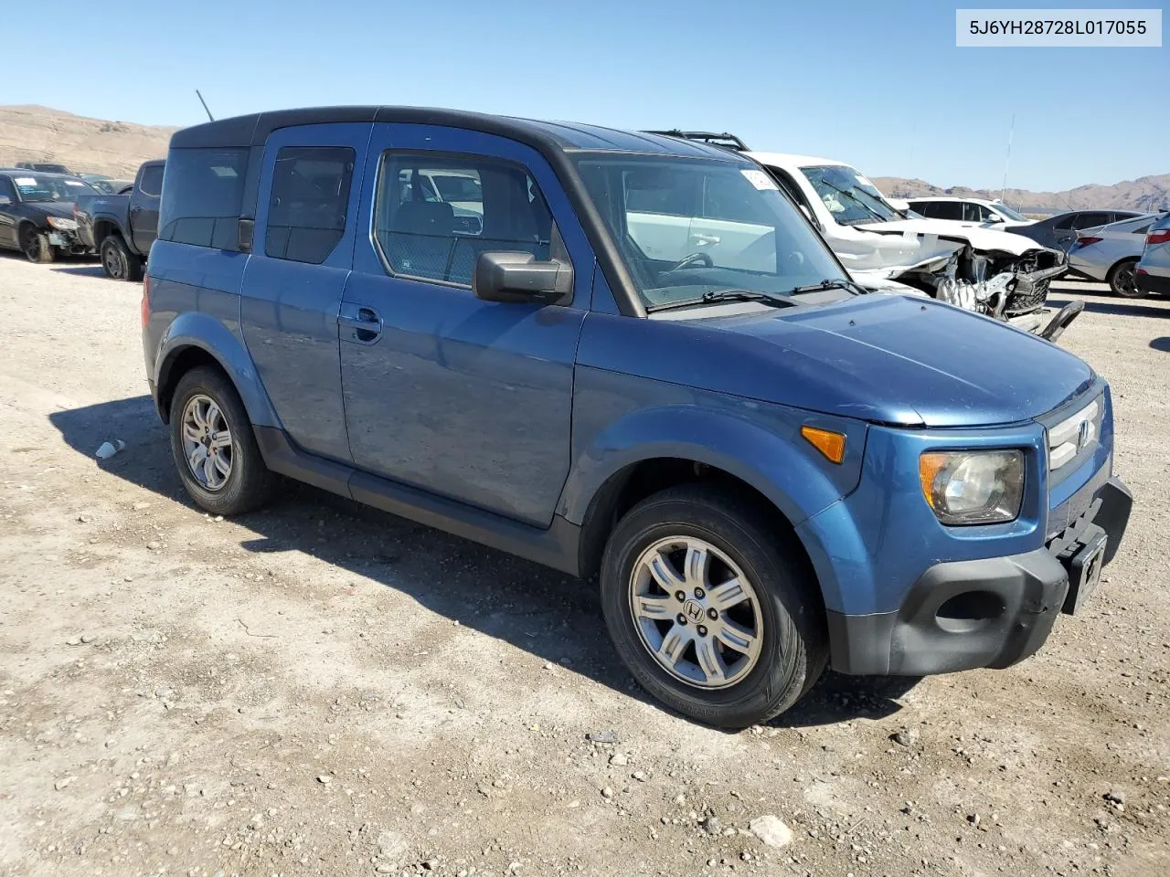 2008 Honda Element Ex VIN: 5J6YH28728L017055 Lot: 61642324