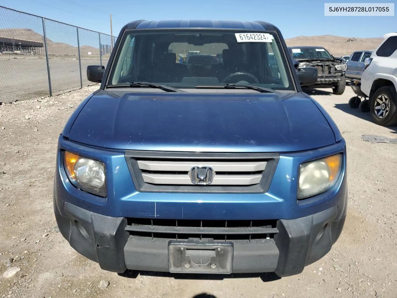 2008 Honda Element Ex VIN: 5J6YH28728L017055 Lot: 61642324