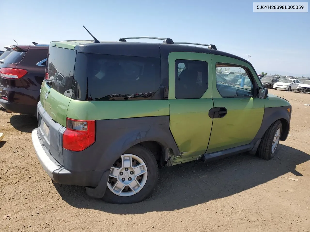 2008 Honda Element Lx VIN: 5J6YH28398L005059 Lot: 65845254