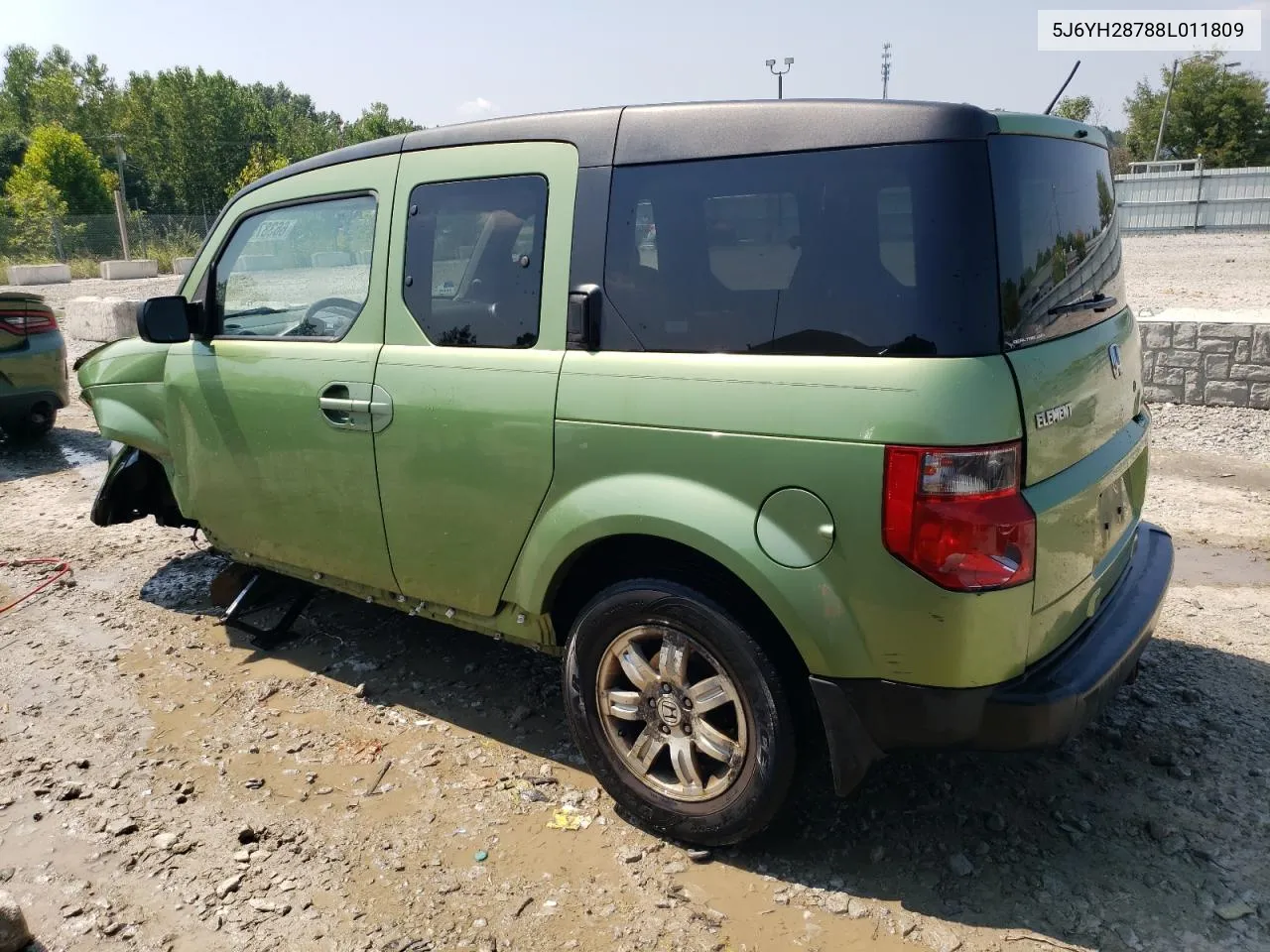 2008 Honda Element Ex VIN: 5J6YH28788L011809 Lot: 66387574