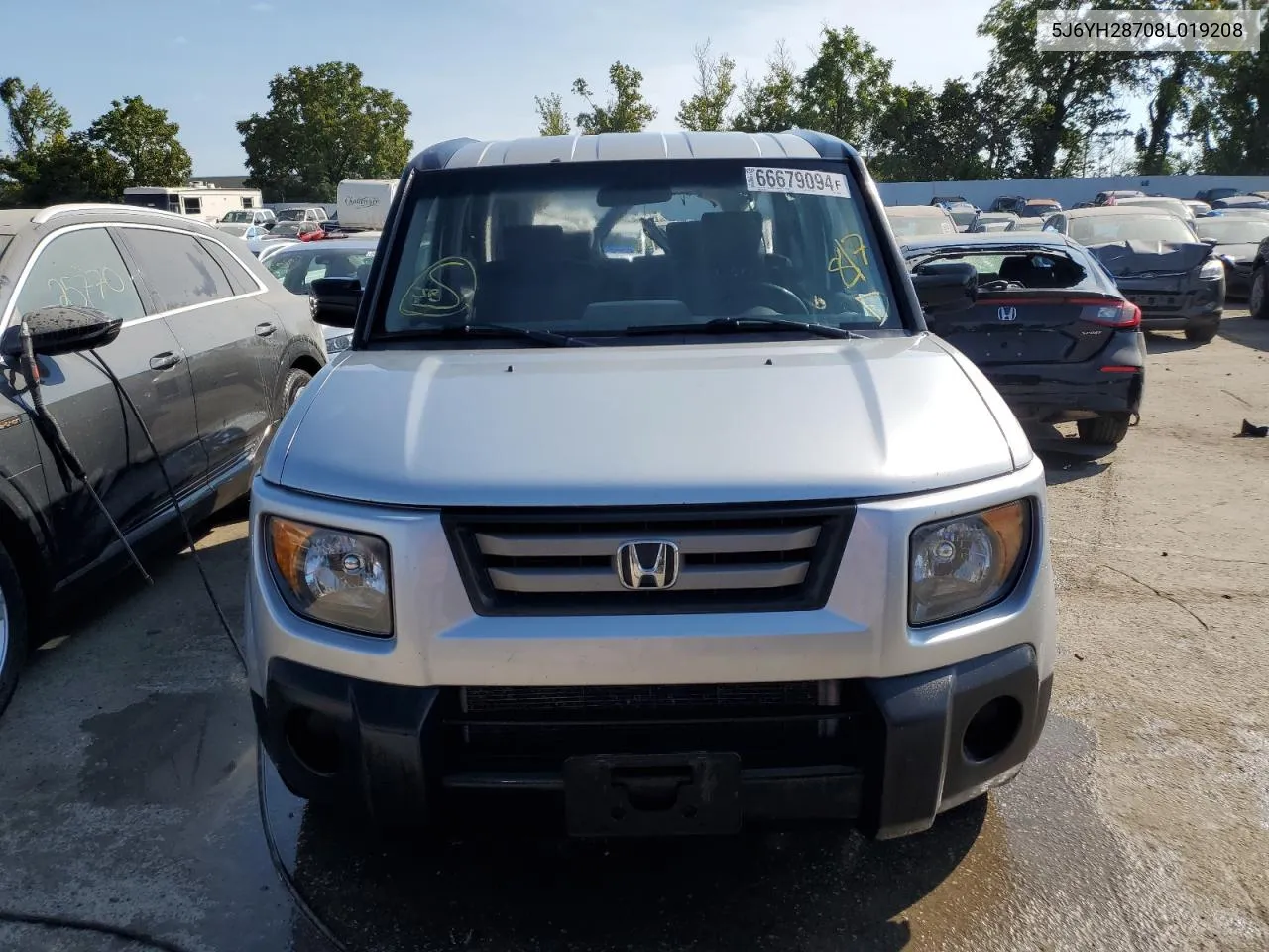 2008 Honda Element Ex VIN: 5J6YH28708L019208 Lot: 66679094