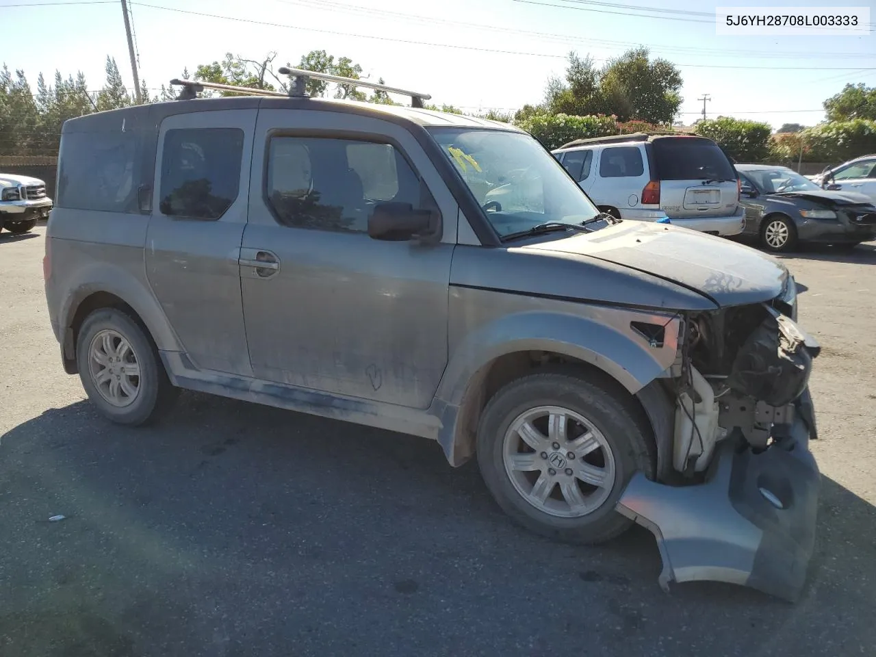 2008 Honda Element Ex VIN: 5J6YH28708L003333 Lot: 68039104