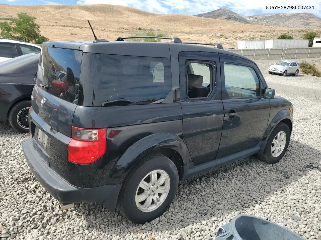 2008 Honda Element Ex VIN: 5J6YH28798L007431 Lot: 68170414