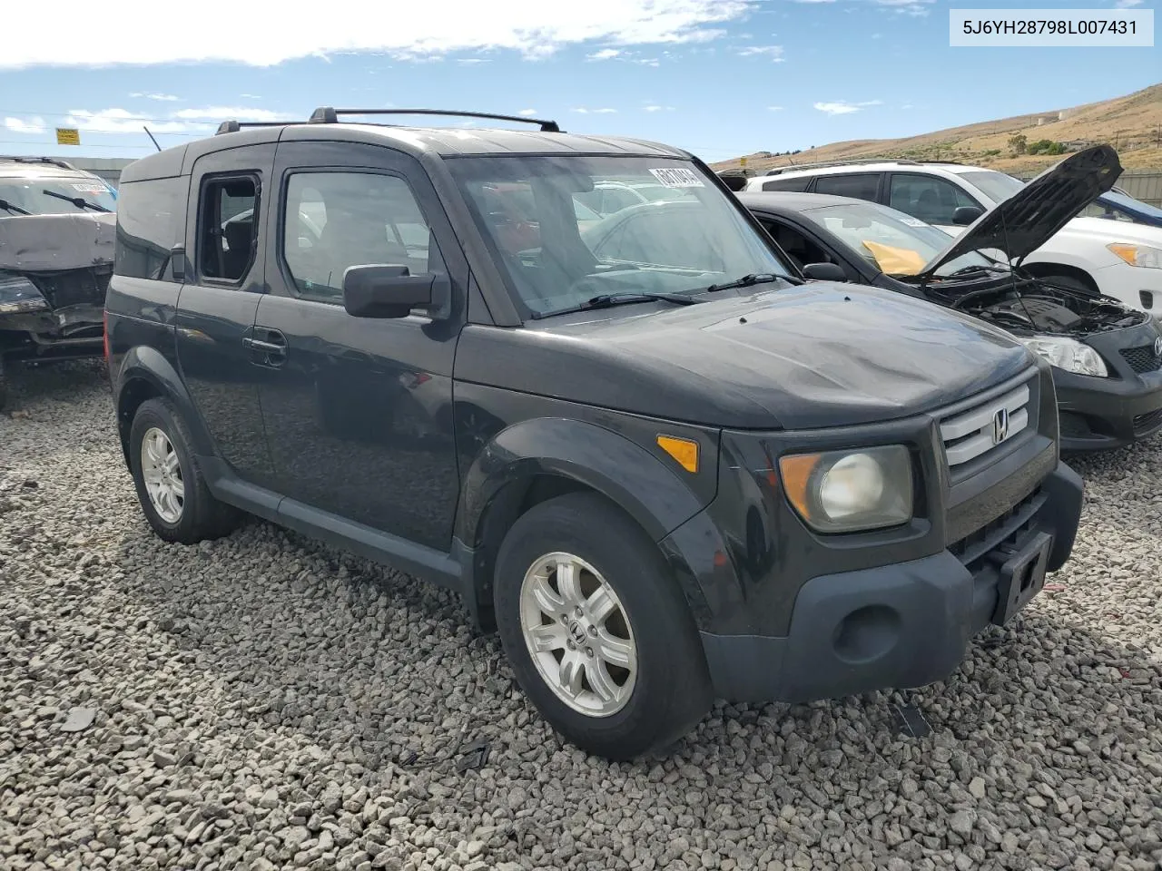 2008 Honda Element Ex VIN: 5J6YH28798L007431 Lot: 68170414