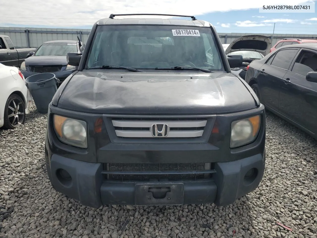 2008 Honda Element Ex VIN: 5J6YH28798L007431 Lot: 68170414