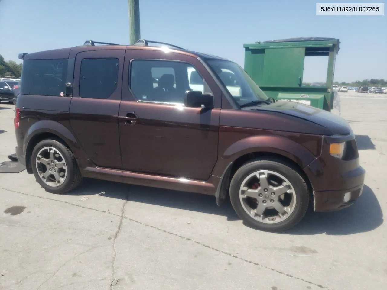 5J6YH18928L007265 2008 Honda Element Sc