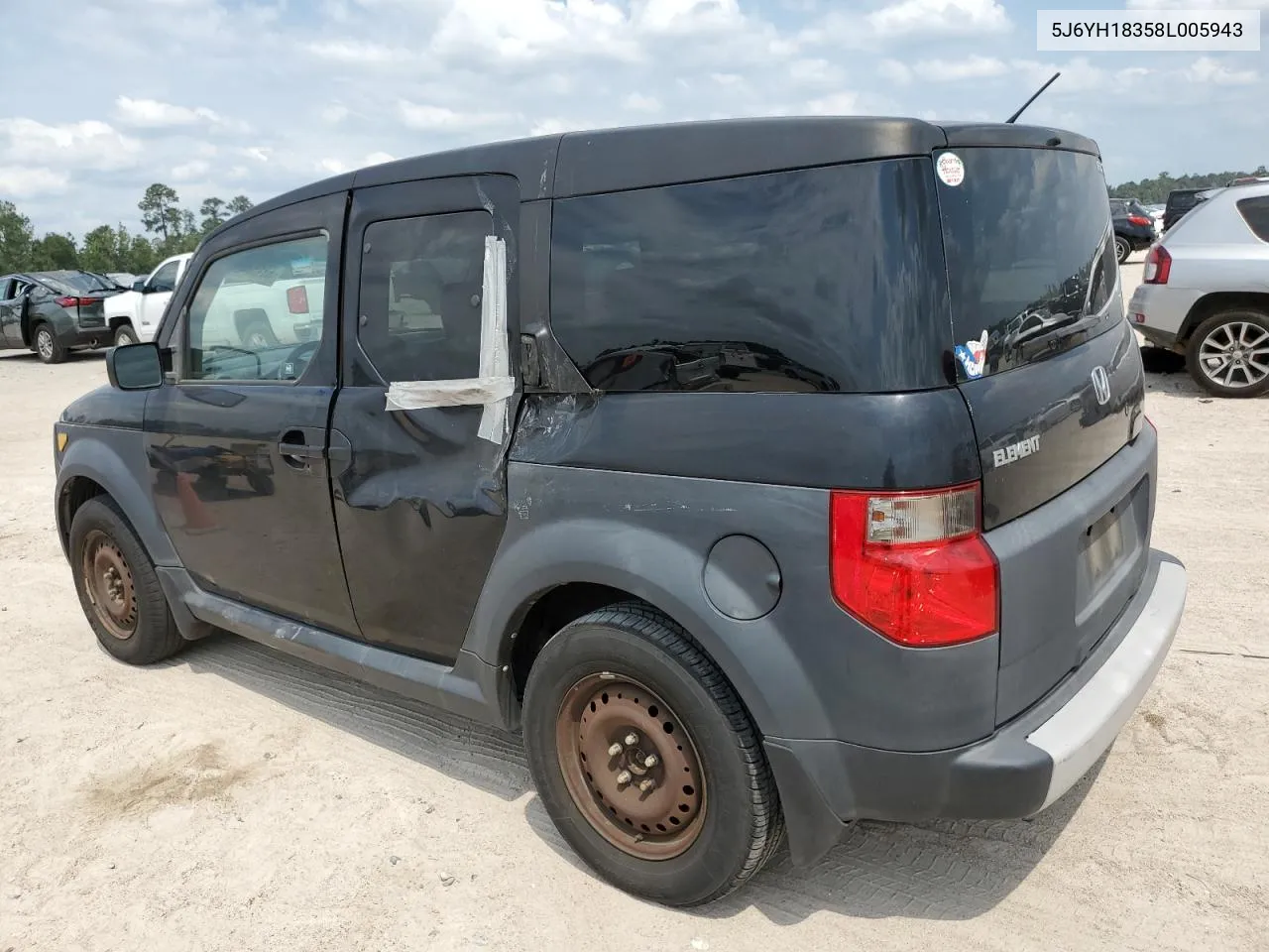 2008 Honda Element Lx VIN: 5J6YH18358L005943 Lot: 68953404