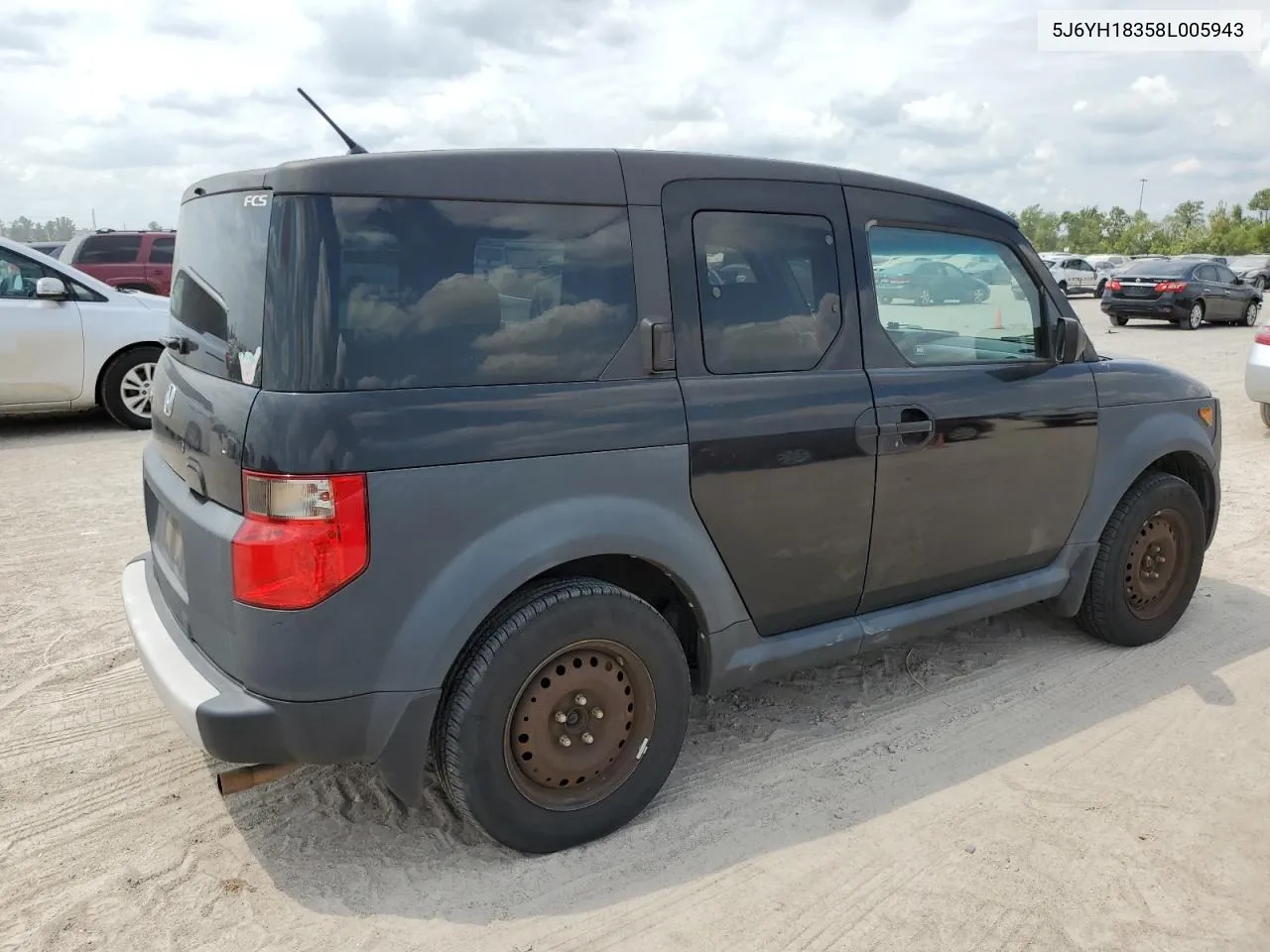 2008 Honda Element Lx VIN: 5J6YH18358L005943 Lot: 68953404