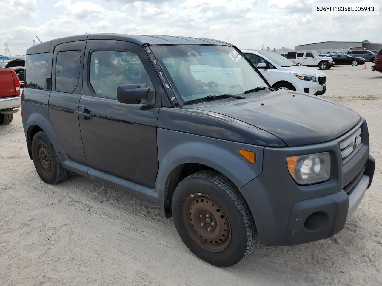 2008 Honda Element Lx VIN: 5J6YH18358L005943 Lot: 68953404