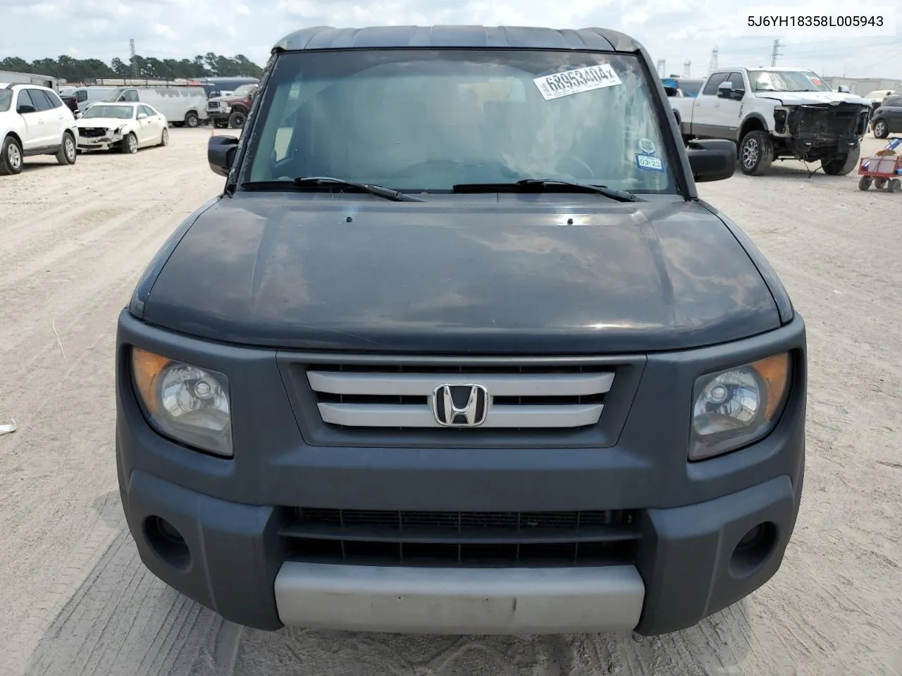 2008 Honda Element Lx VIN: 5J6YH18358L005943 Lot: 68953404