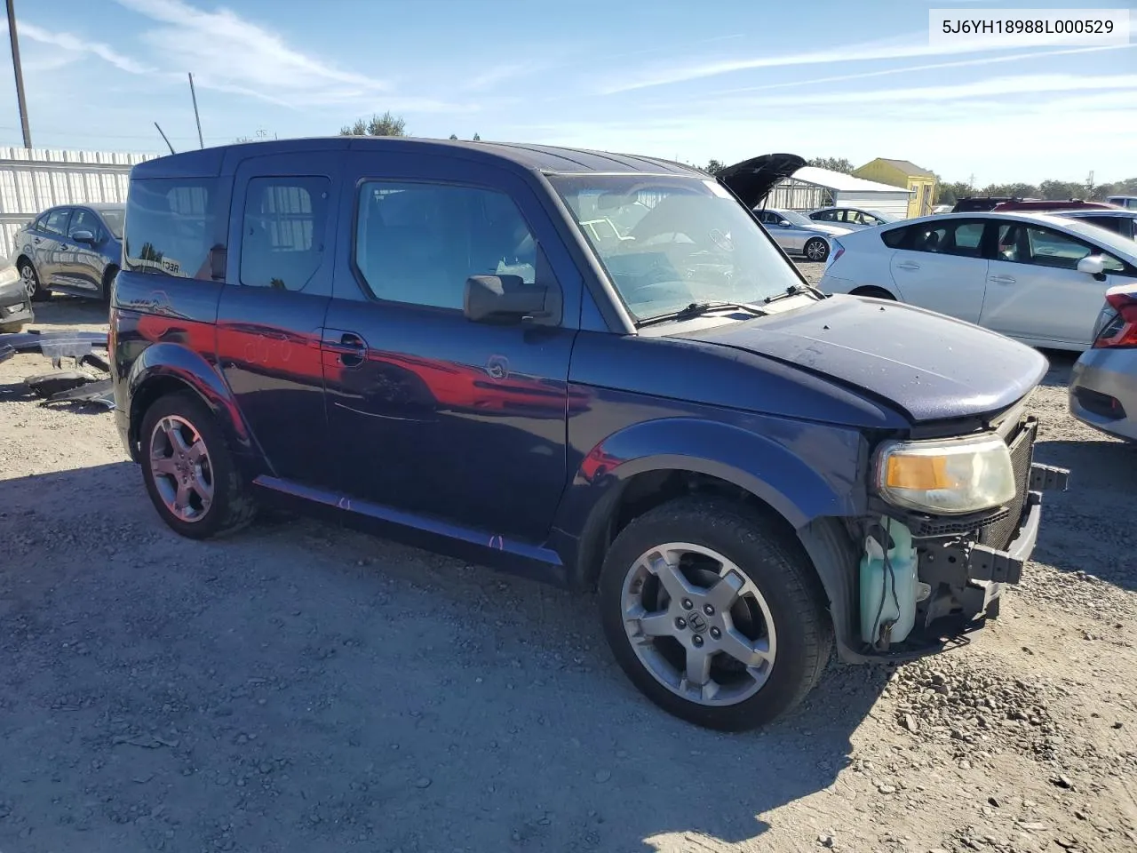 2008 Honda Element Sc VIN: 5J6YH18988L000529 Lot: 70098794