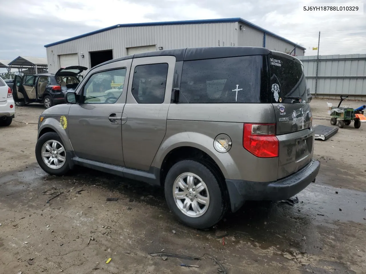 2008 Honda Element Ex VIN: 5J6YH18788L010329 Lot: 70799614