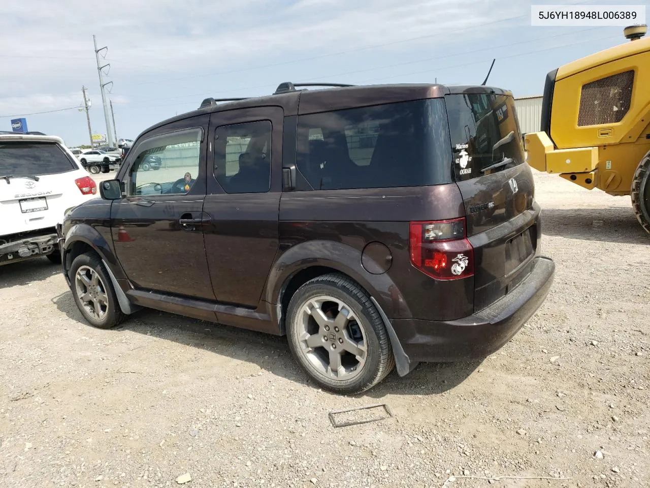 5J6YH18948L006389 2008 Honda Element Sc