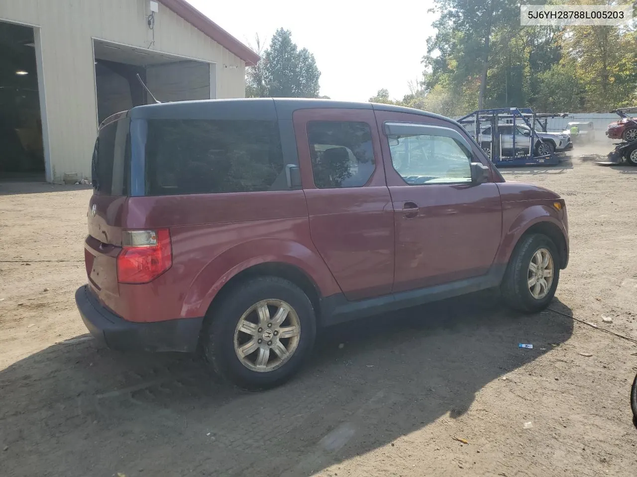 2008 Honda Element Ex VIN: 5J6YH28788L005203 Lot: 71942764