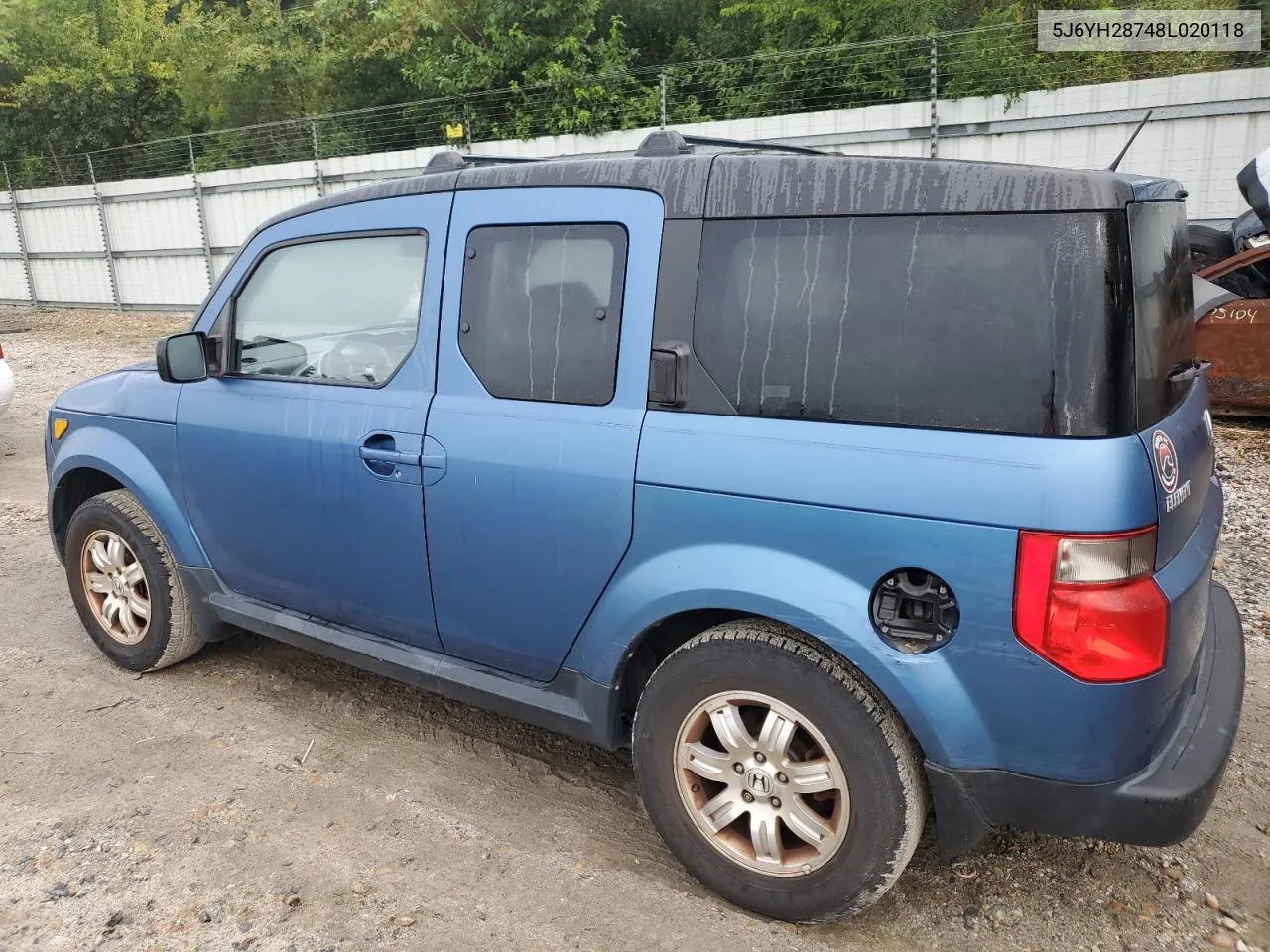 2008 Honda Element Ex VIN: 5J6YH28748L020118 Lot: 72659014