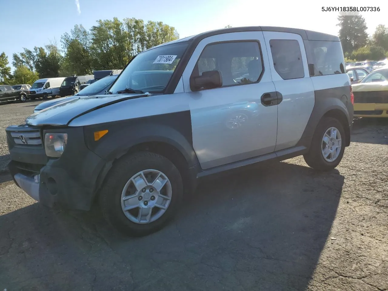 2008 Honda Element Lx VIN: 5J6YH18358L007336 Lot: 73011904