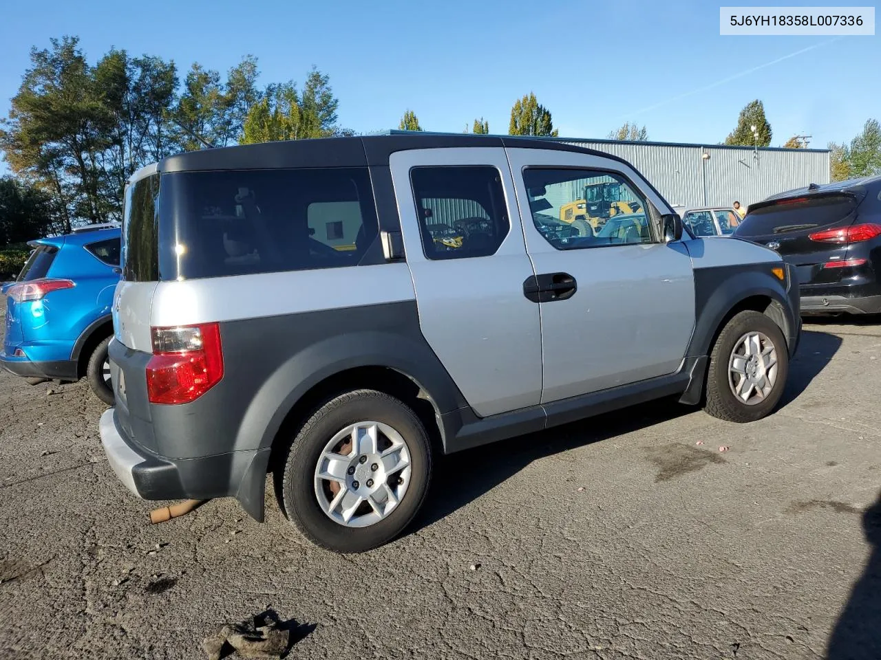 2008 Honda Element Lx VIN: 5J6YH18358L007336 Lot: 73011904